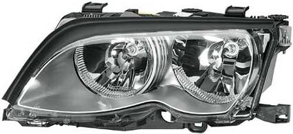 BMW Headlight Assembly - Passenger Side (Halogen) 63127165786